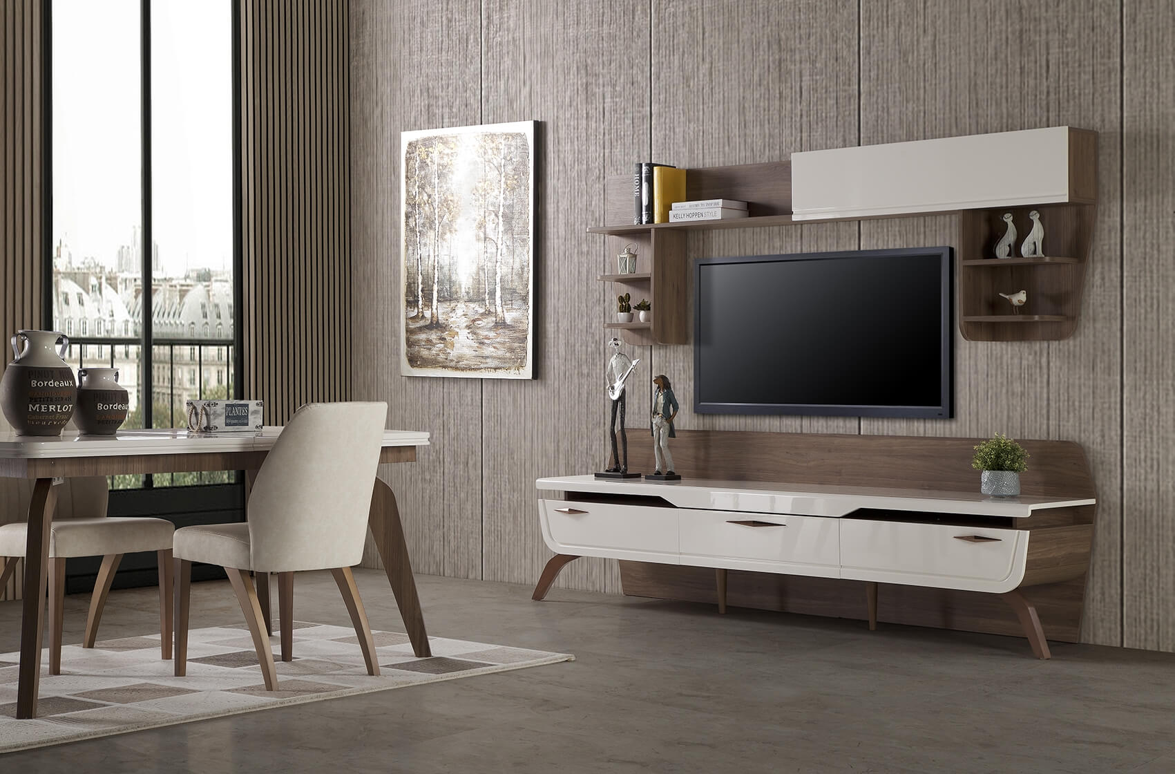 Bugatti Tv Ünitesi 2 İnegöl Plus Mobilya