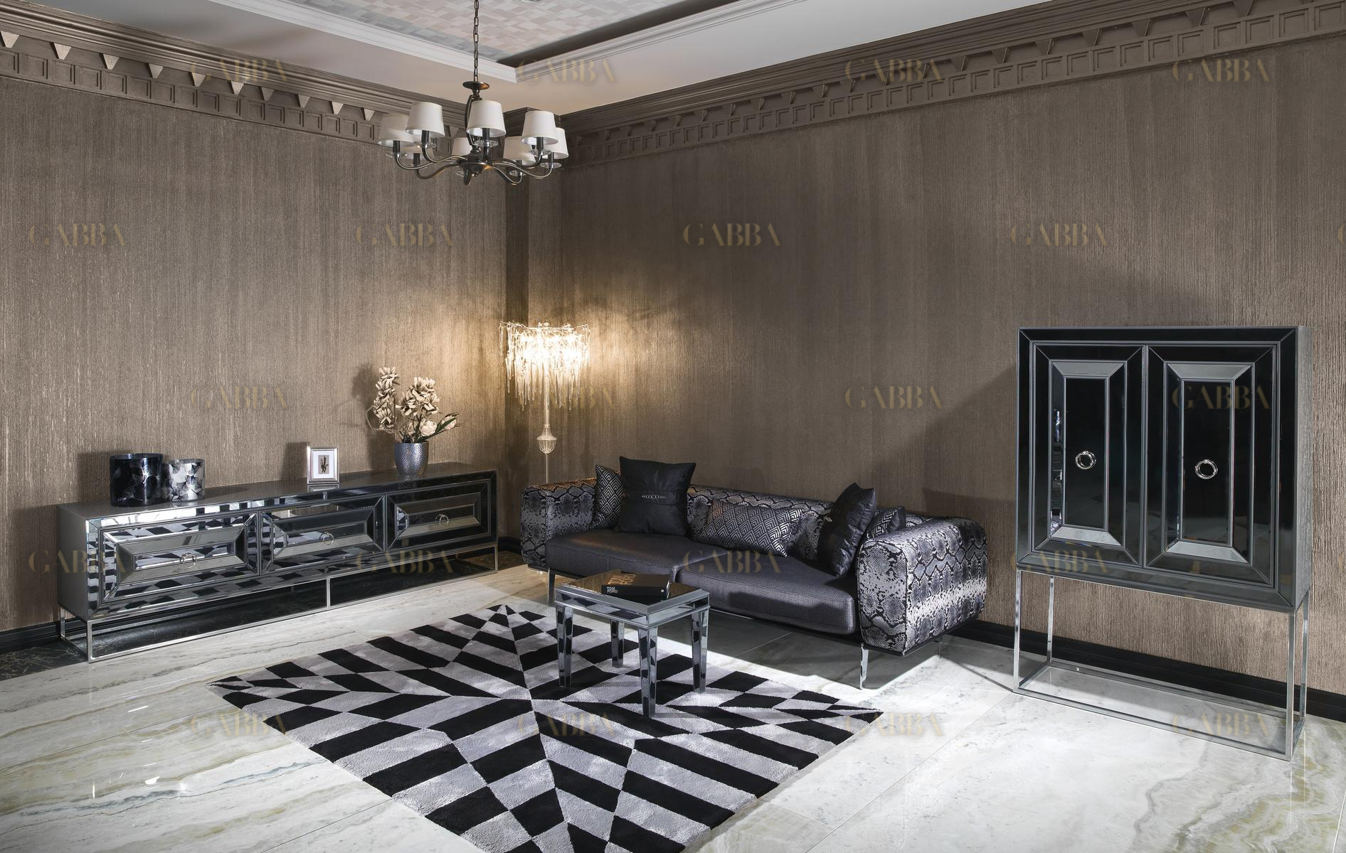 Gucci Antrasit Tv Ünitesi İnegöl Plus Mobilya
