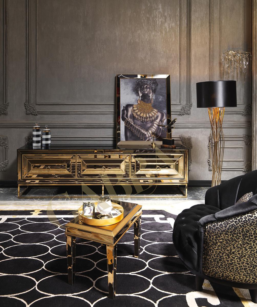 Gucci Black Gold Tv Ünitesi İnegöl Plus Mobilya Gucci Black Gold Tv Ünitesi İnegöl Plus Mobilya