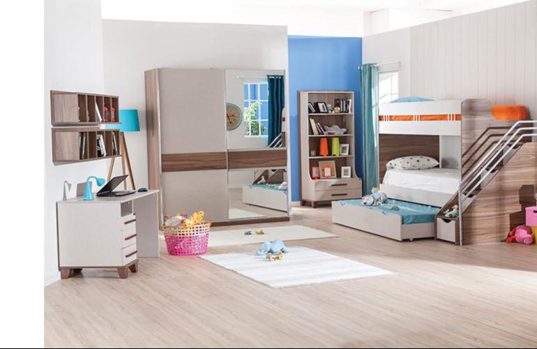 Flora Genç Odası 2 İnegöl Plus Mobilya